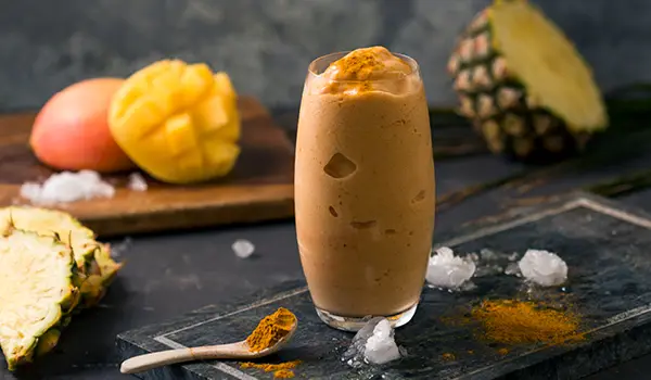 Mango Glow Super Smoothie from the menu